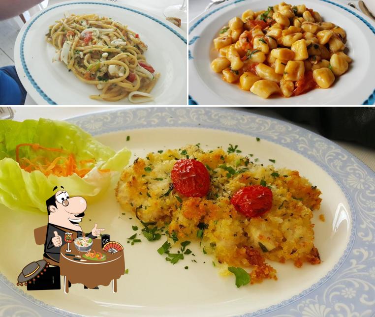 Platti al Ristorante Sabbia D'Oro