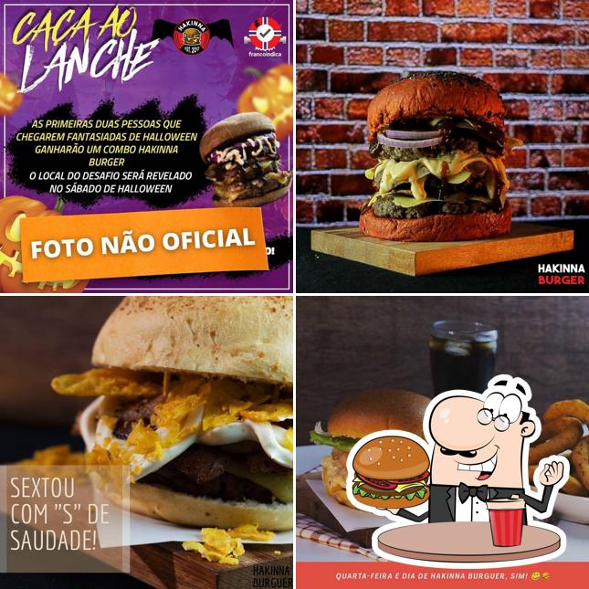 Os hambúrgueres do Hakinna Handmade Burguer irão satisfazer uma variedade de gostos