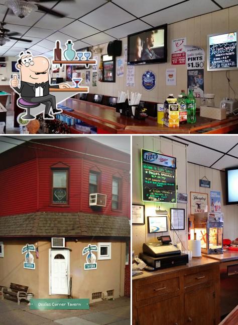 The interior of Ozzies Corner Tavern