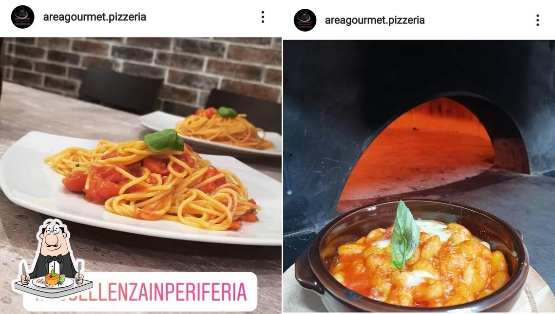 Platti al Area Gourmet Pizzeria d'Eccellenza di Umberto De Blasio