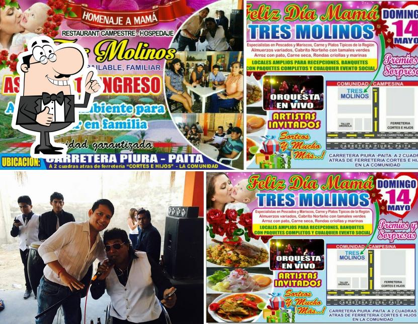 Это изображение ресторана "Restaurant Campestre " TRES Molinos " Video Pub- Karaoke Paita"