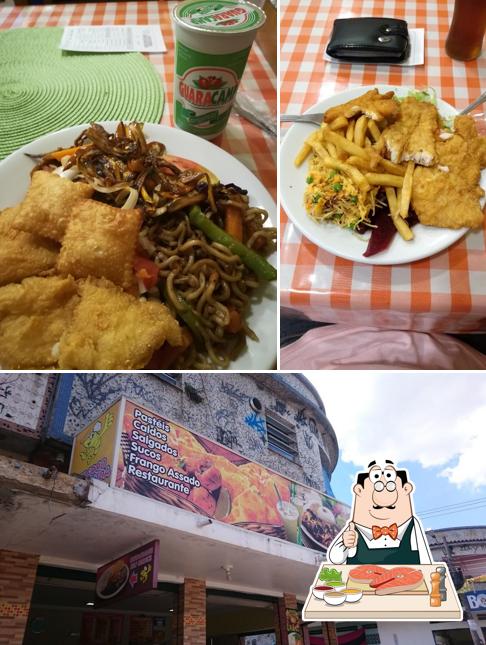 Peixe e fritas em Fast Food Chinesa Ltda