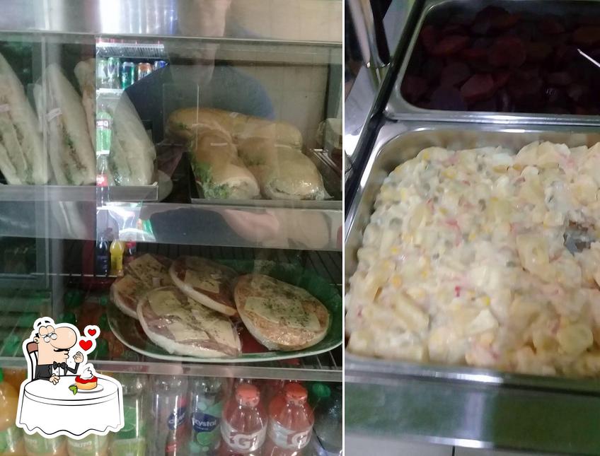 Restaurante e Lancheria Brasil provê uma escolha de pratos doces