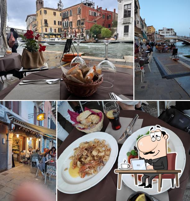 Gli interni di Trattoria Bar Pontini