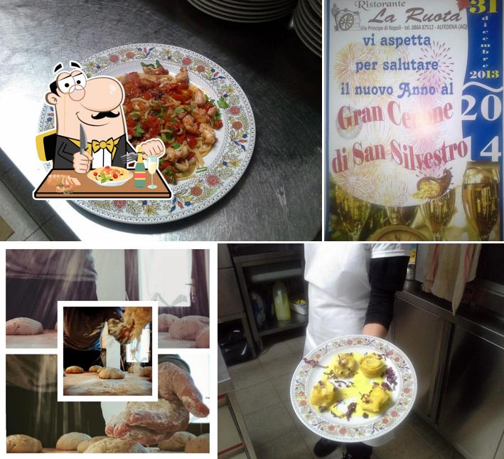 Platti al Ristorante La Ruota