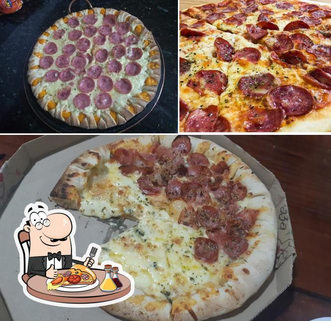 No THE PIZZARIA, você pode pedir pizza