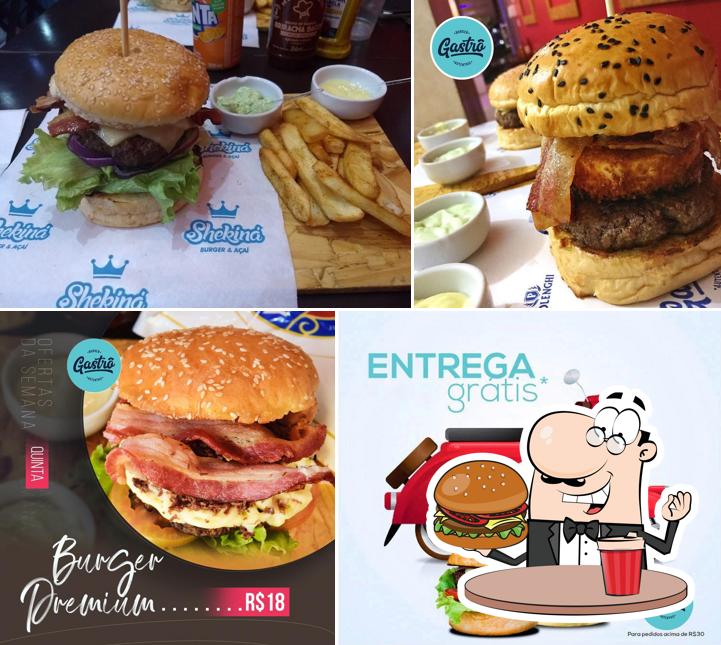 Os hambúrgueres do Gastrô Burger irão satisfazer uma variedade de gostos