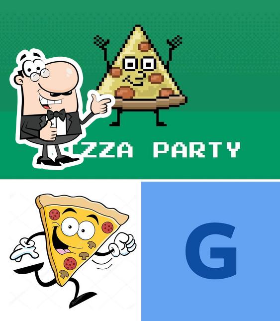 See this pic of Geek Pizza's