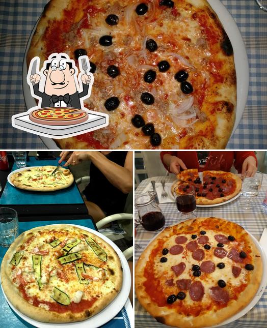 Отведайте пиццу в "Albergo Ristorante Miramare Di Lotti Santina"