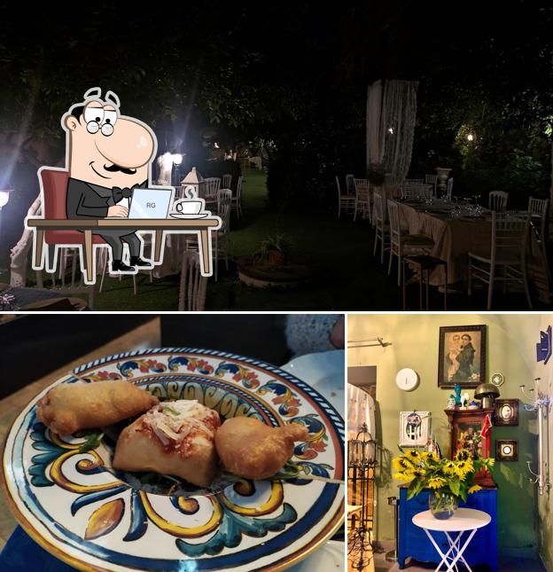Gli interni di Cafeina Eat