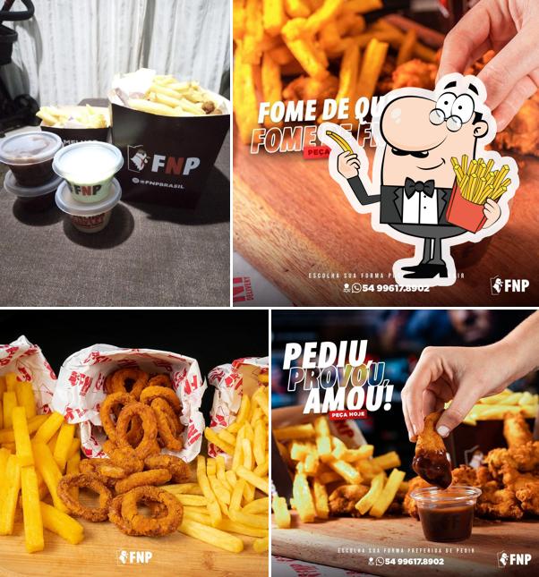 Peça batatas fritas no FNP Erechim