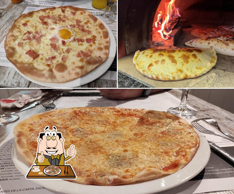 Essayez des pizzas à Pizzeria da mamma Nati