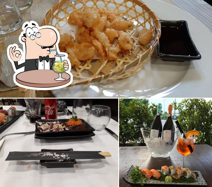 La immagine della bevanda e cibo di Sushi YiQi