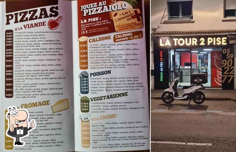 Tour 2 pise Jurançon, Jurançon - Menu du restaurant, prix et avis
