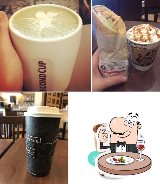 Second Cup Coffee Co. featuring Pinkberry Frozen Yogurt se distingue par sa nourriture et boire