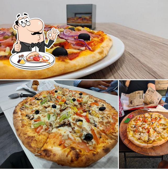 Essayez différents types de pizzas