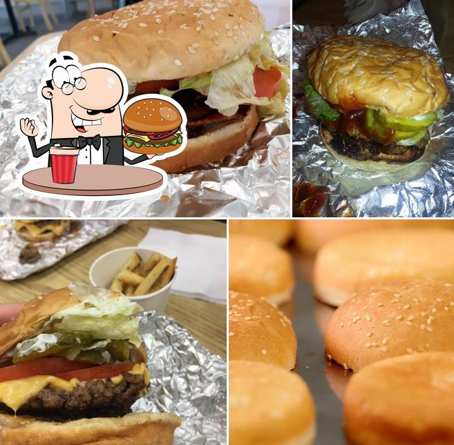 Try out a burger at Five Guys
