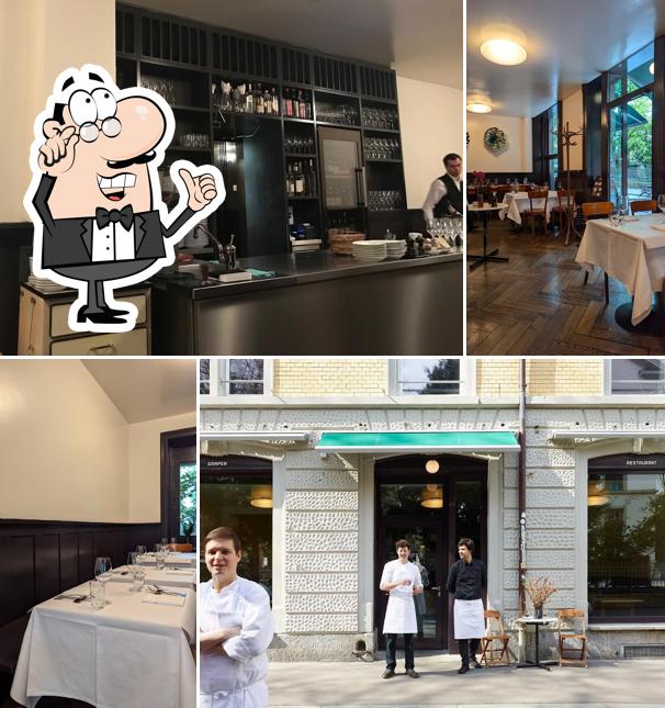 Dai un'occhiata agli interni di Gamper Restaurant
