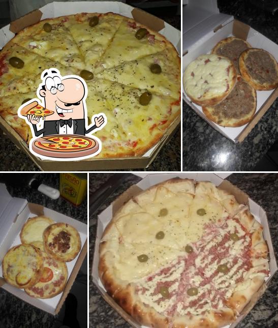 Experimente pizza no Pizzaria Brancaleone