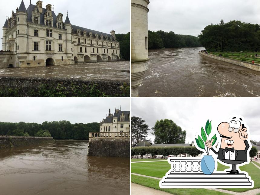 La crêperie du chateau à Chenonceaux