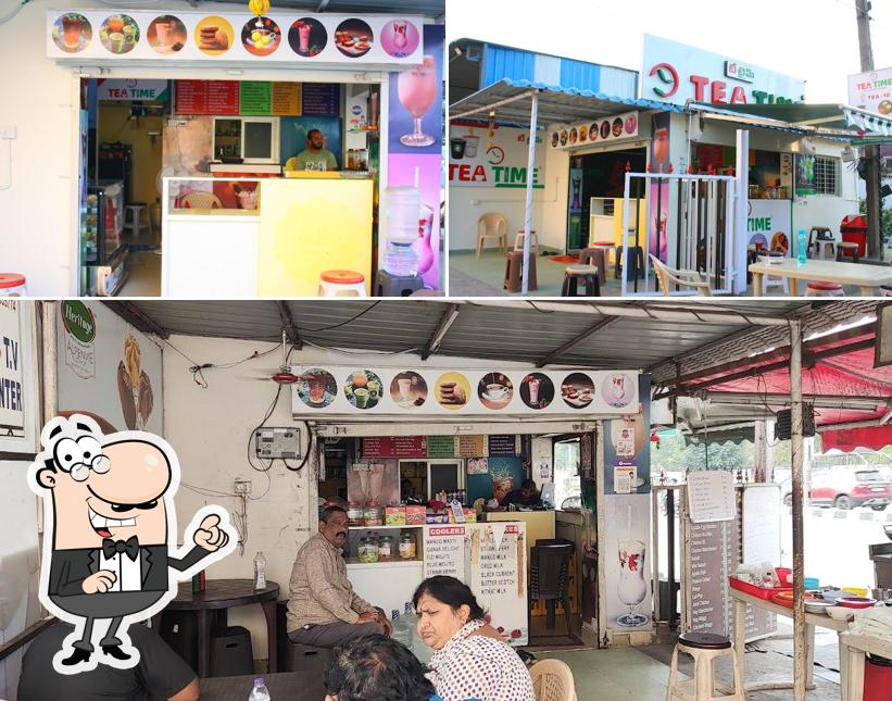 The interior of Jai Surya Ceramic Era, Car wash, Amaron Batteries,Tea Time & Fast Foods