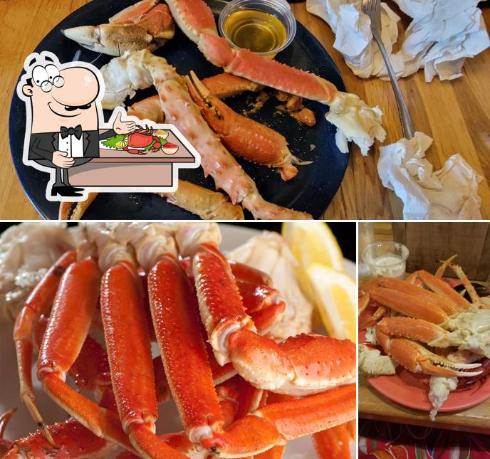 Закажите блюда с морепродуктами в "Jimmy's Seafood Buffet"