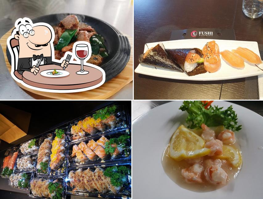 Platti al Ristorante Fushi