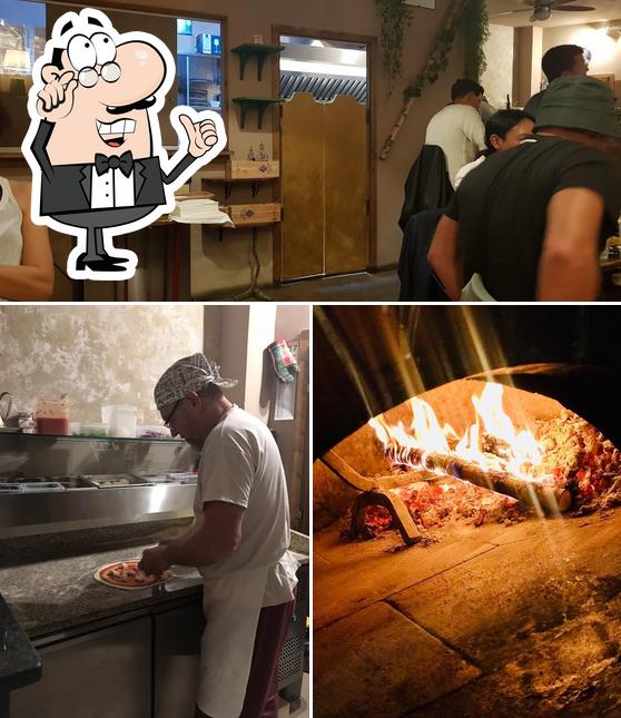 Gli interni di Pizzaria Lo Sprone