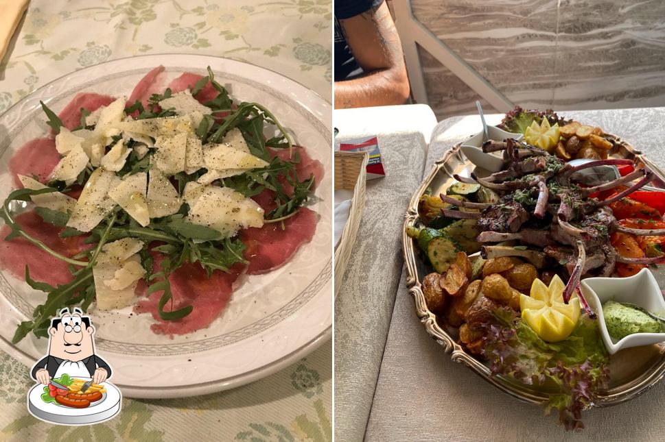 Cibo al Ristorante Oasi Morcote da Martino