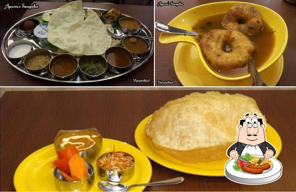 Meals at Sangeetha Vegetarian Restaurant