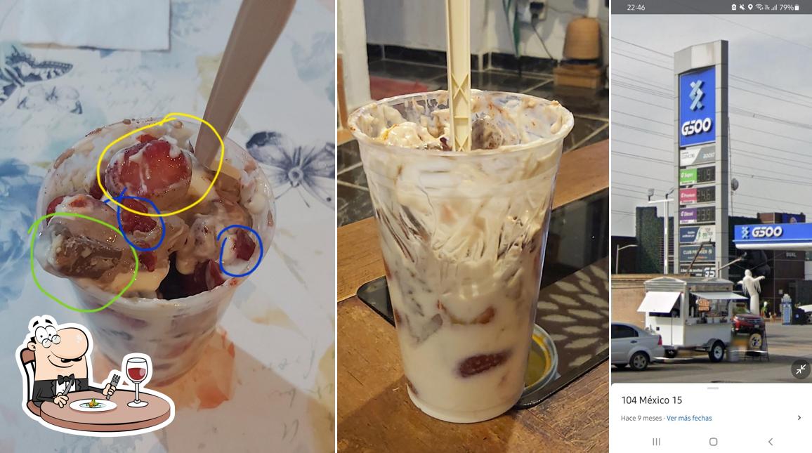Fresas con crema desserts, Ocoyoacac Restaurant reviews