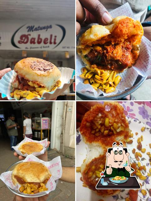 Food at Matunga Dabeli