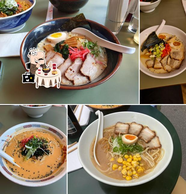 Sopa ramen en Miki