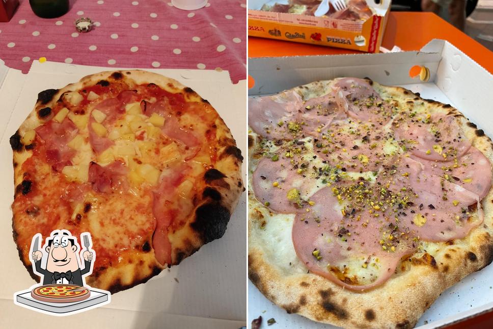 Pide diferentes tipos de pizza