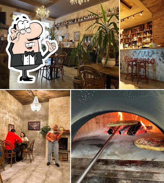 L'intérieur de Fermento Pizza