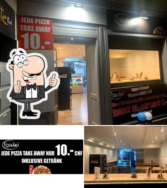 Voici une photo de Pizzeria Amore - Pizza Kurier