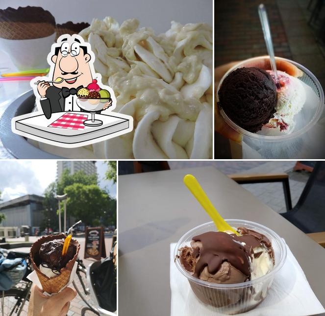 Sladoria ice-cream house propose un nombre de desserts