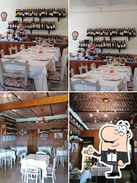 Gli interni di Trattoria Bric di Burello Terranino Antonio