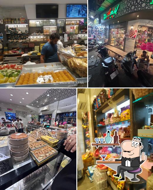 Check out how Zaffran Sweets looks inside