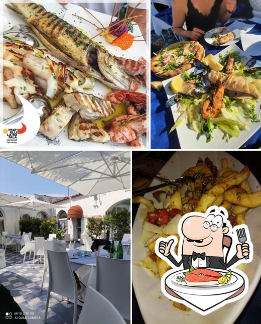 Il Giardino di Enzo By i Fratelli la bufala offre un menu per gli amanti del pesce