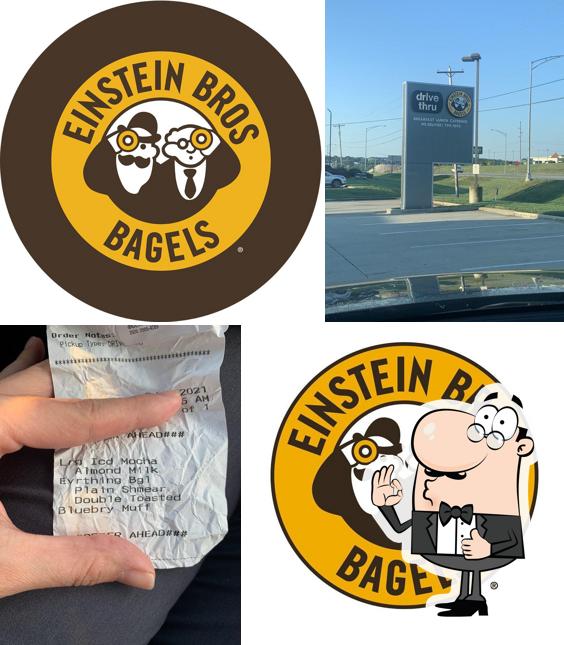 Here's a picture of Einstein Bros. Bagels