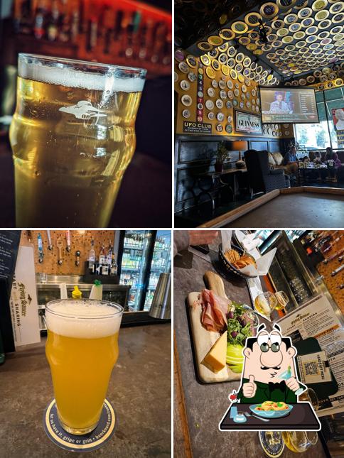 Menu of Flying Saucer Draught Emporium pub & bar, Raleigh reviews and