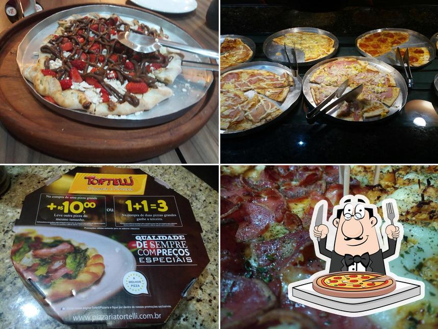 Experimente diversos tipos de pizza