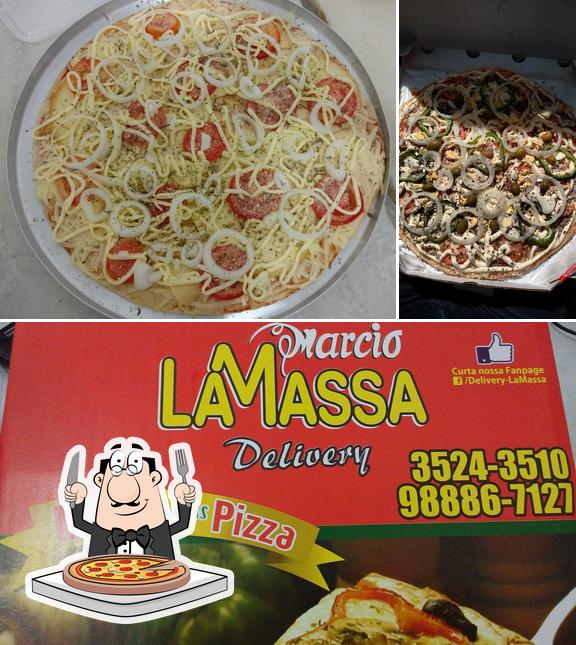 Experimente pizza no Delivery LaMassa