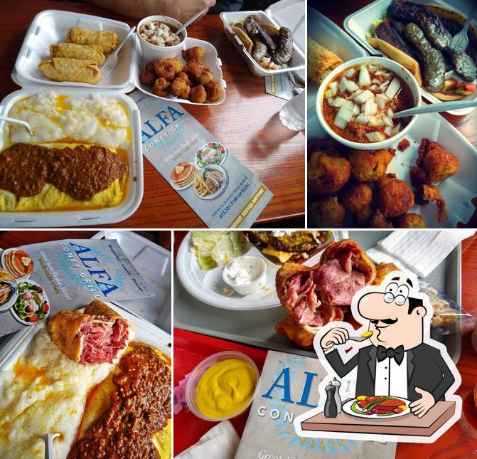 Alfa Coney Grill in Detroit - Restaurant menu and reviews