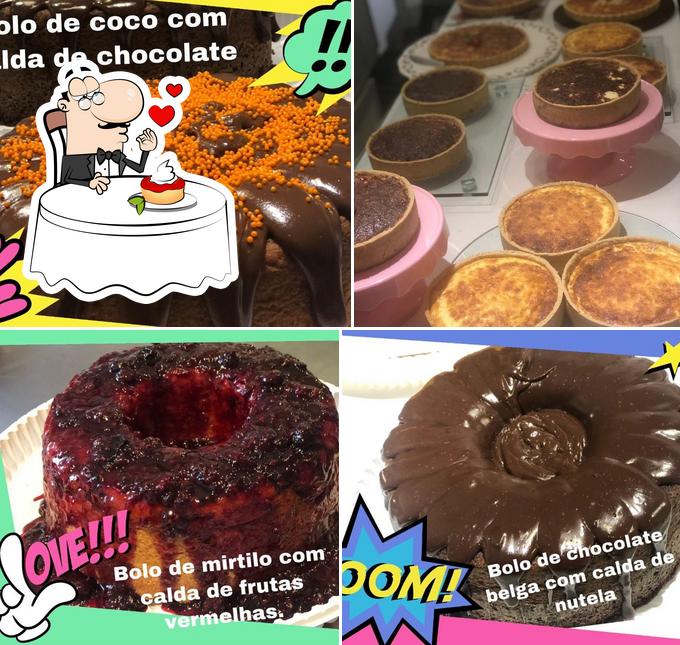 Grupo Allimenta serve uma escolha de pratos doces