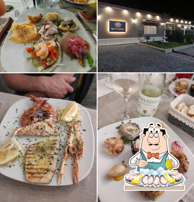 Ordina la cucina di mare a Tenuta mattarossa