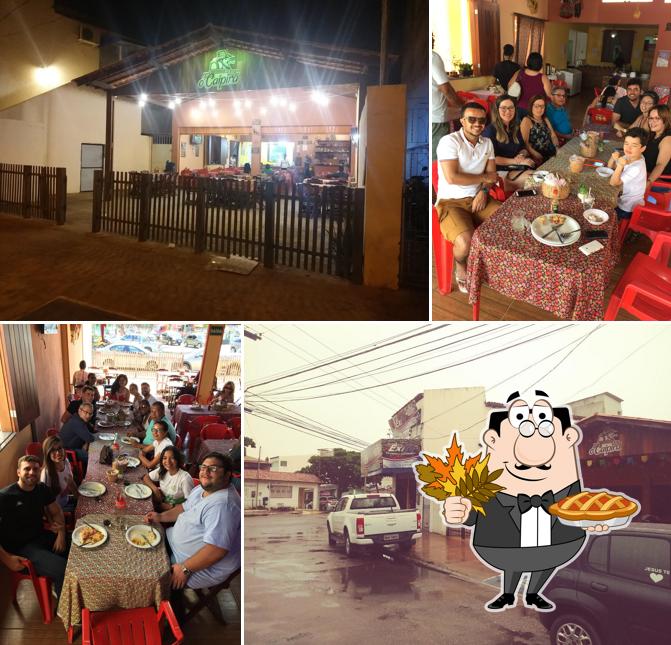 Here's a picture of Restaurante e Pizzaria O Caipira