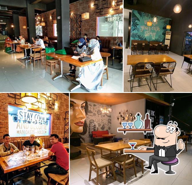 Check out how The Oasis Novena Coffee & Food looks inside