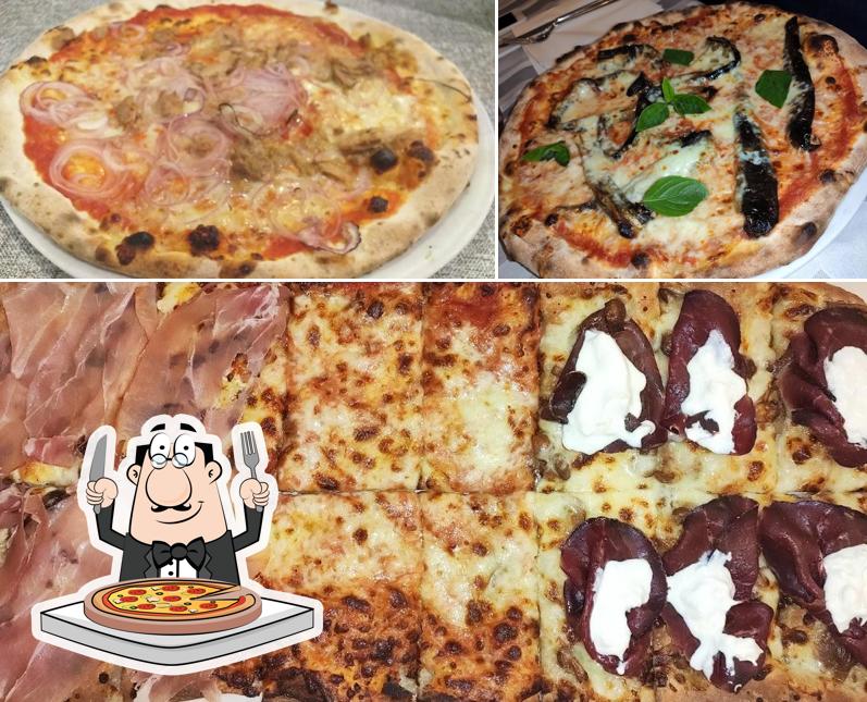 Scegli tra le molte varianti di pizza